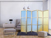 Paravento giapponese - Energetic Gradient - Gradient Composition in Vibrant Colors