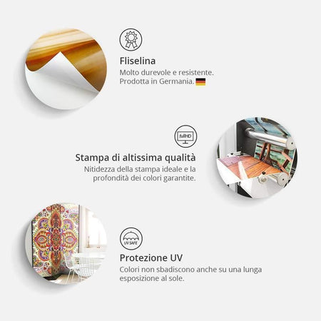 Paravento - Carved Floral Ornaments in Soft Sepia and Brown Tones