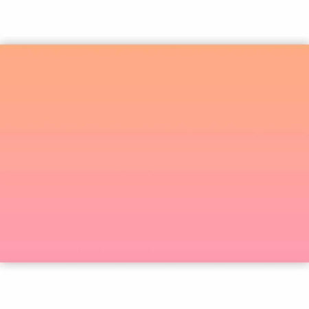 Carta da parati - Warm Sunset - Gradient Background from Orange to Pink