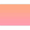 Carta da parati - Warm Sunset - Gradient Background from Orange to Pink