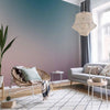 Carta da parati - Nostalgic Gradient - Gradient Composition in Subdued Colors