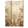 Paravento - Carved Baroque Ornaments - Rich Composition in Sepia Colors