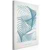 Quadro - Simple Blue (1 Part) Vertical