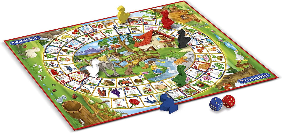 Clementoni - Gioco da tavolo Il gioco dell'Oca 12927