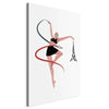 Quadro - Rhythmic Gymnastics - Illustration of a Woman With a Ribbon