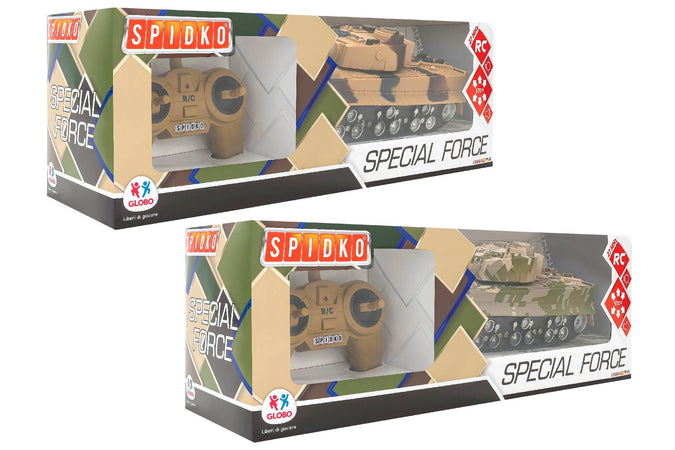 Carro armato Radio Comandato con Luci e Suoni due colori