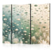 Paravento - Fish and Diverse Vegetation - A Group of Fish in Pastel Muted Colors Among Oceanic Vegetation