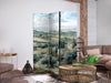 Paravento - Landscape with Green Fields and Trees - Tuscan Sunny View