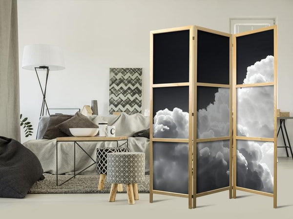 Paravento giapponese - Discover the Infinite Play of Sunlight – Clouds and Shadows in the Sky