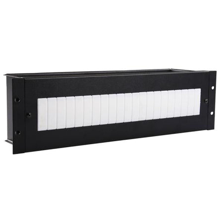 LOGON RAX630BL porta accessori (3U 19 ELECTRICAL/DIN RAIL - MODULE - BLACK - Warranty: 60M)