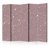 Paravento - Night Sky - Artistic Constellations and Stars in Pastel Shades