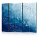 Paravento - Schools of Fish - Luminous Clusters of Fish in Blue Colors Among Sea Depths
