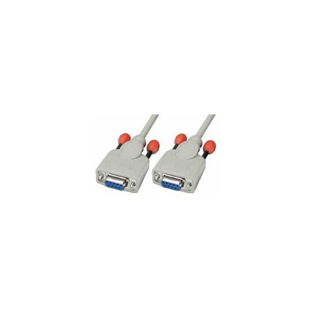 Cavo di collegamento NullModem - 9 poli sub-D F/F, 2m - Collegamento PC-PC