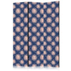 Paravento - Sunny Patterns - Repeating Sun Motif on a Navy Background