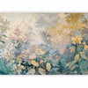 Carta da parati - Tapestry Pattern with a Meadow and Flowers Kilim with a Spring Motif