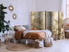 Paravento - Carved Baroque Ornaments - Rich Composition in Sepia Colors