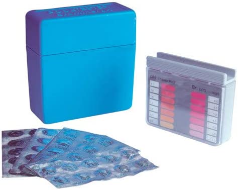 KIT TESTER PH + BROMO ANALISI ACQUA con n.20 pastiglie reagenti