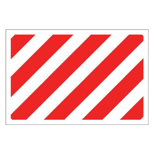 Oreca - 1 Cartello segnaletico in PVC Carichi sporgenti formato 300x200 mm