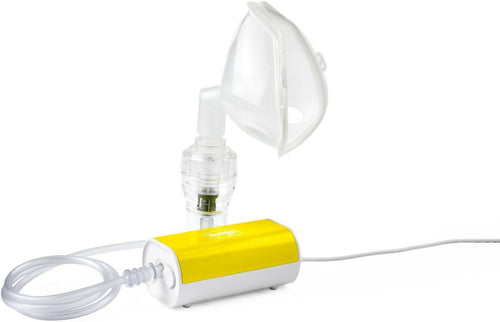 CHICCO Nebulizzatore a Micropistone, Portatile, Compatto e Leggero, Basso livello di rumore, Nebulizzatore Silenzioso, Adatto per Bambini e Adulti, Colore arancione O verde O giallo (casuale)
