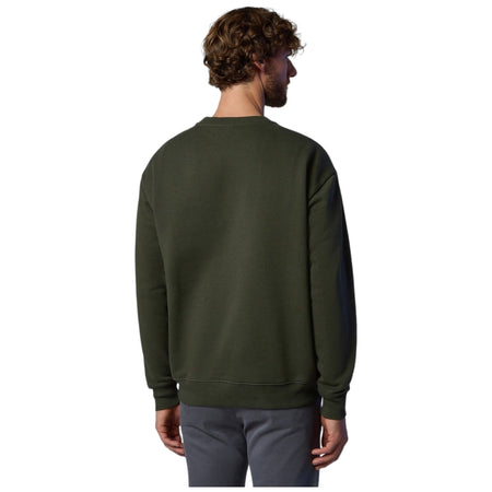 North Sails felpa girocollo verde 691164