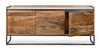 Credenza Lambeth con struttura in legno mango, mobile in stile moderno