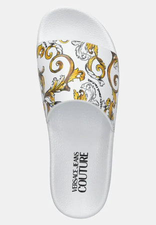 VERSACE JEANS COUTURE CIABATTE FONDO SHELLY DIS. SQ3 da donna
