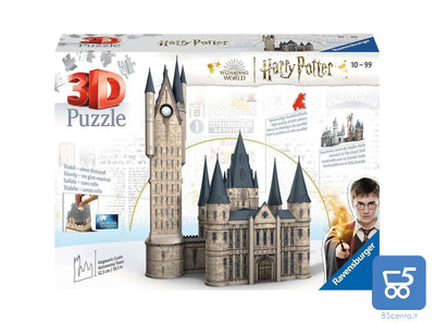 3D Puzzle Ravensburger Castello Torre di Astronomia di Hogwarts Harry Potter 615 Pezzi 10+ Anni