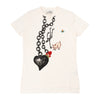 Vivienne Westwood Heart Chain Peru' T-shirt in White da donna
