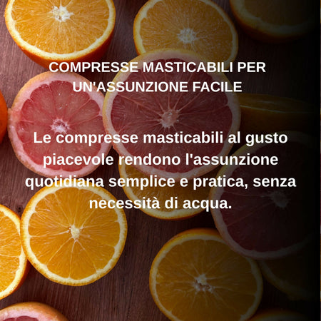 Dim.agro Integratore Dimagrante Naturale - Brucia Grassi E Stimola Il Metabolismo - Arancio Amaro, Limone, Pompelmo E Liquirizia - 60 Compresse Masticabili