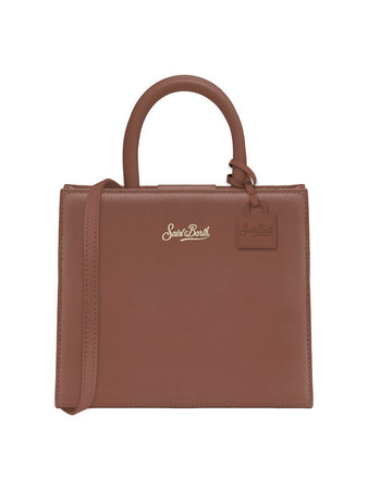 MC2 SAINT BARTH borse a spalla donna mc2 saint barth - shop bag midi leather 18 - cognac da donna