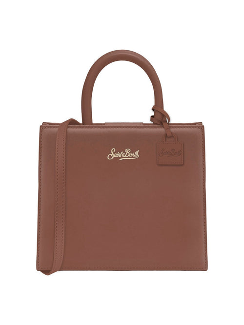 MC2 SAINT BARTH borse a spalla donna mc2 saint barth - shop bag midi leather 18 - cognac da donna