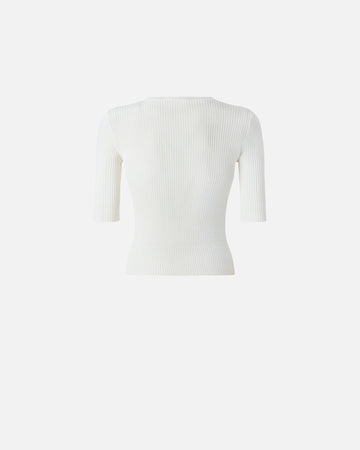 Pinko TRITONE MAGLIA SETA COTONE LOGO 25 da donna