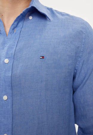 Tommy Hilfiger CAMICIA PIGMENT DYED LI SOLID RF SHIRT da uomo