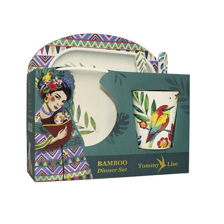Set da Tavola in Bambù Tommy Lise Blooming Day