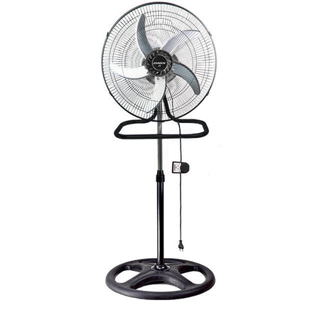 Johnson Ventilatore a Colonna J3 80W 3 in 1 Oscillante 5 Pale Regolabile 100-130 cm