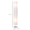 Lampada da Terra con Piantana in Tessuto, Bianco YH8B31-019YH8