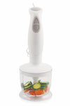 Mini robot da cucina 3 in 1 ideale per sminuzzare, mescolare e sbattere con bicchiere graduato da 600 ml