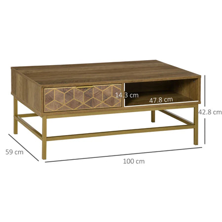 Tavolino 100x59x43 KW4839-368KW4 , soggiorno salotto basso nero bianco marrone grgio design moderno sala moderno alto divano camera legno vetro rotondo