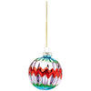 Palline per alberi di Natale in vetro, decorate con forme Ø 6 cm