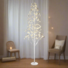 Albero di natale luminoso Flash colore bianco con led a luce calda Decorazione da interno