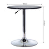 Tavolino br Tavolo Rotondo  63x67-93cm JK902-0071LK9 , soggiorno salotto bar pub longe bar basso nero bianco marrone grgio design moderno sala moderno alto divano