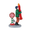 Statuette decorative in poliresina Prepararsi al Natale in famiglia per villaggio di Natale