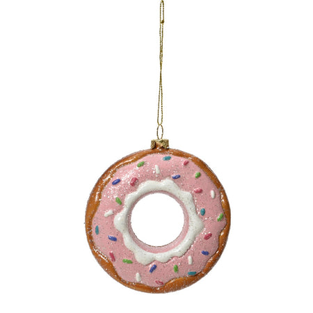 Pendaglio a forma di ciambelle per albero decorazione natalizia da 11  cm