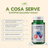 Elkopur® GlutaNAC Detox Forte - Integratore alimentare di L-Glutatione ridotto, N-Acetilcisteina (NAC), Vitamina E, Selenio, L-Glicina in Capsule gastroresistenti vegetali, prodotto in Italia