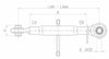 Terzo punto Basic cat. I M27x3 lunghezza 580-790mm