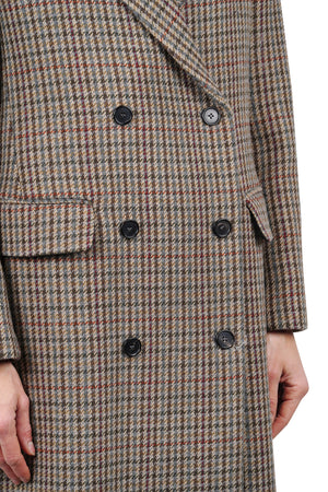 JUCCA Jucca - Cappotto - 461654 - Fantasia Beige da donna