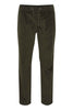 Blend pantaloni a coste verde con elastico 20716615 Pantaloni Blend