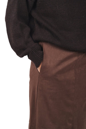 LA FEMME BLANCHE La Femme Blanche - Gonna - 461497 - Tabacco da donna