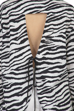 8PM 8pm - Camicia - 450688 - Bianco/Nero da donna