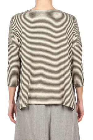 MAMA B Mama B - Maglia - 450627 - Verde/Latte da donna
